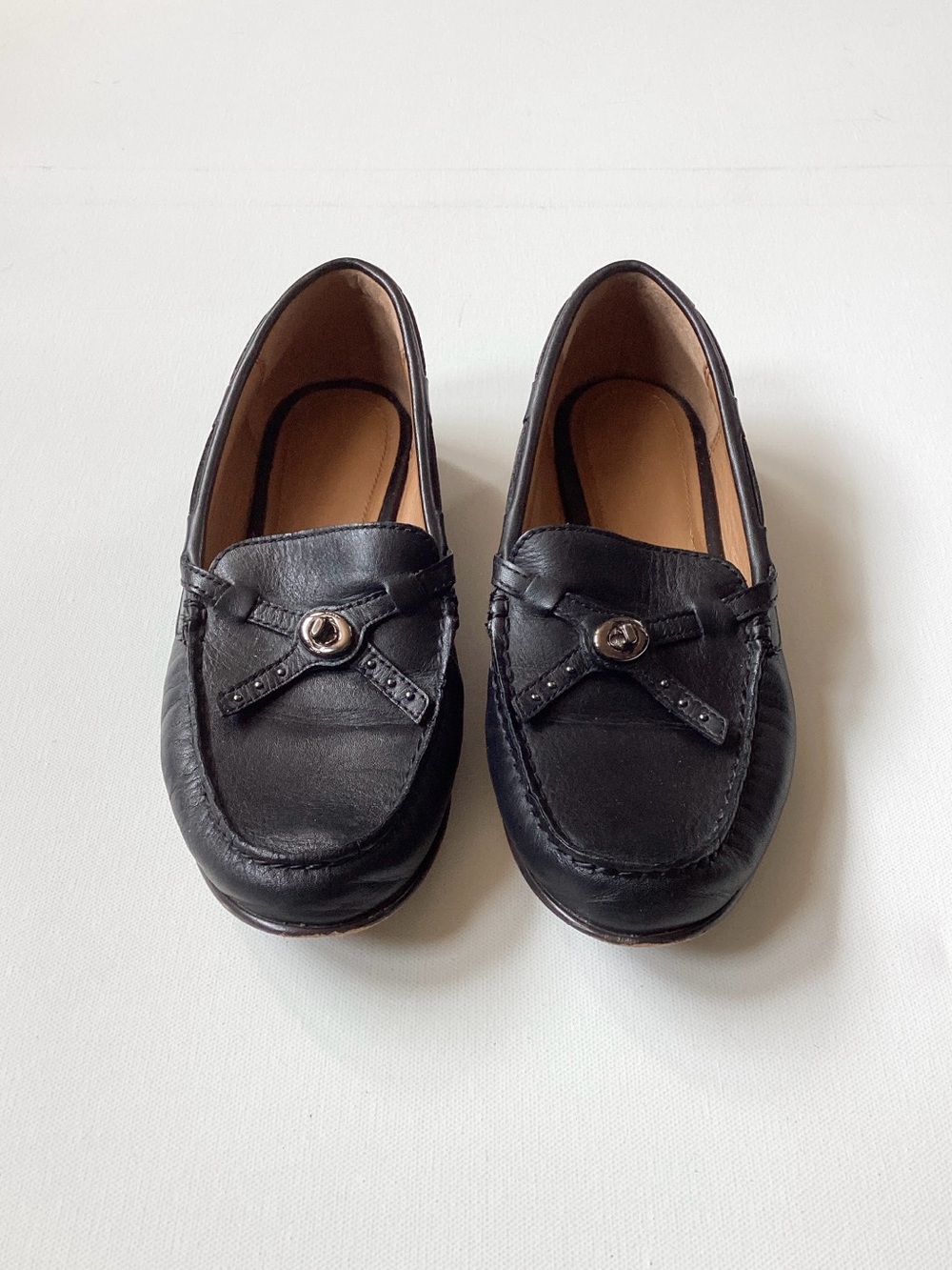 Coach Black Loafers